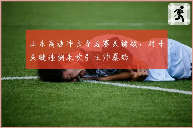 山东高速冲击季后赛关键战，对手关键违例未吹引主帅暴怒